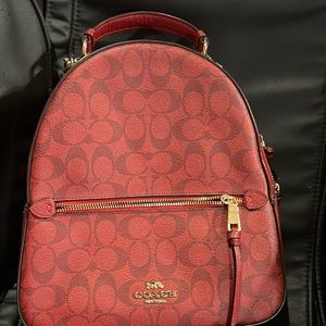Coach, backpack and keychain set